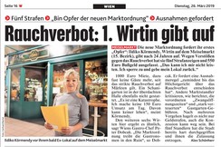 Zeitungsausschnitt KronenZeitung 26.03.2019